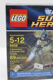 NISB LEGO DC Comics Super Heroes: Catwoman Catcycle City Chase (Item# 6858)