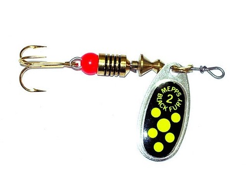 Mepps Black Fury #3 6.5g Leurre Spinnerbait Perche NEUF COULEURS 2025 - Photo 6/14