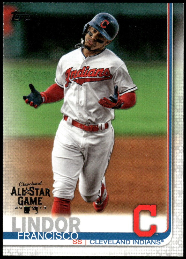 2019 Topps Francisco Lindor All-Star Foil Stamp #269