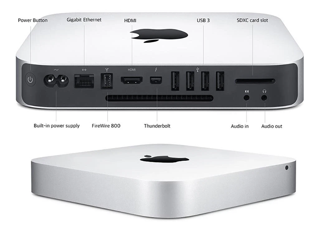 Apple Mac mini Intel Core i5 2nd Gen. Apple Desktops 500 GB SSD