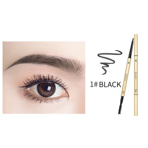 Waterproof Eyebrow Pencil Eye Brow Eyeliner Pen With Brush Makeup Cosmetic Tool - Picture 9 of 15