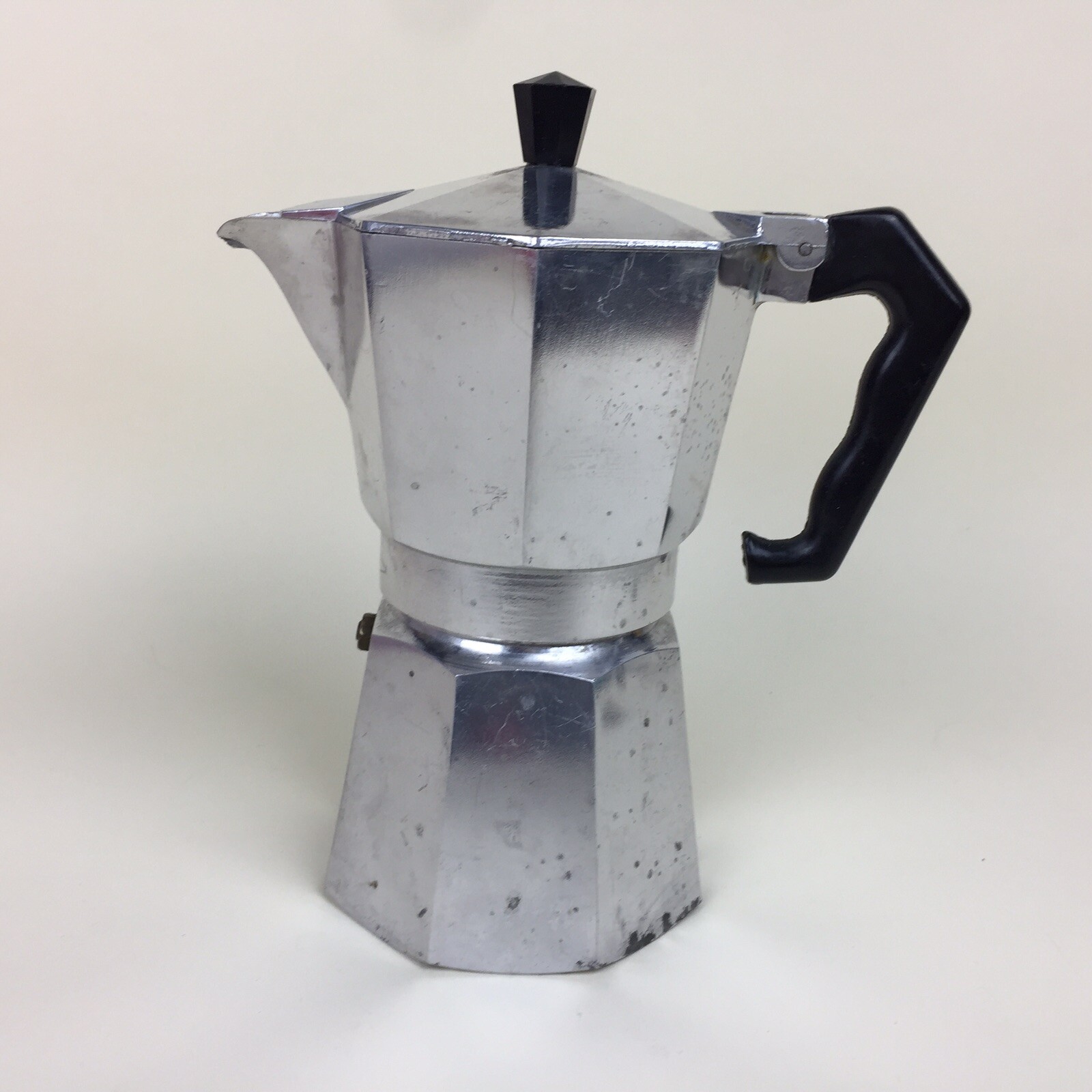 Moka Pot Brewer Holds Approx. 12 Oz Used