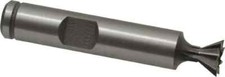 Made in USA 3/8" Diam x 3/16" Wide Cobalt 60? Dovetail Cutter Uncoated, 3/8" ...