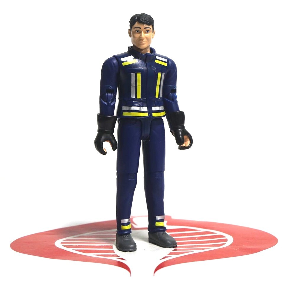 Bruder Action Figure Fire Man 4.5