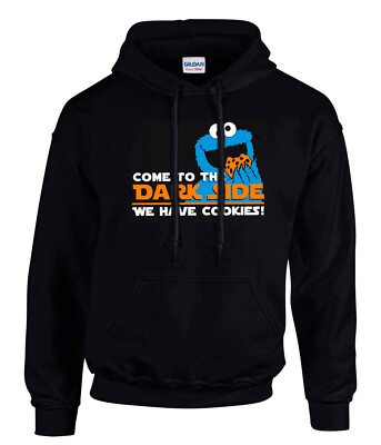 Come to the dark side star Krümelmonste Hooded Kapuzenpullover Schwarz -3195 -SW