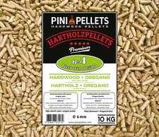 PINI Pellet di Legno Duro № 4 BBQ Pizza Oven Origano 10 Kg Pellet Grill per Grigliare 