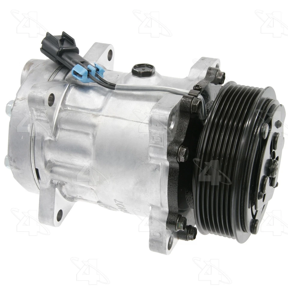 Compressor A/C Topkick 1997-1998 GMC C6500 4 estações 746AN22 - Imagem 2 de 4