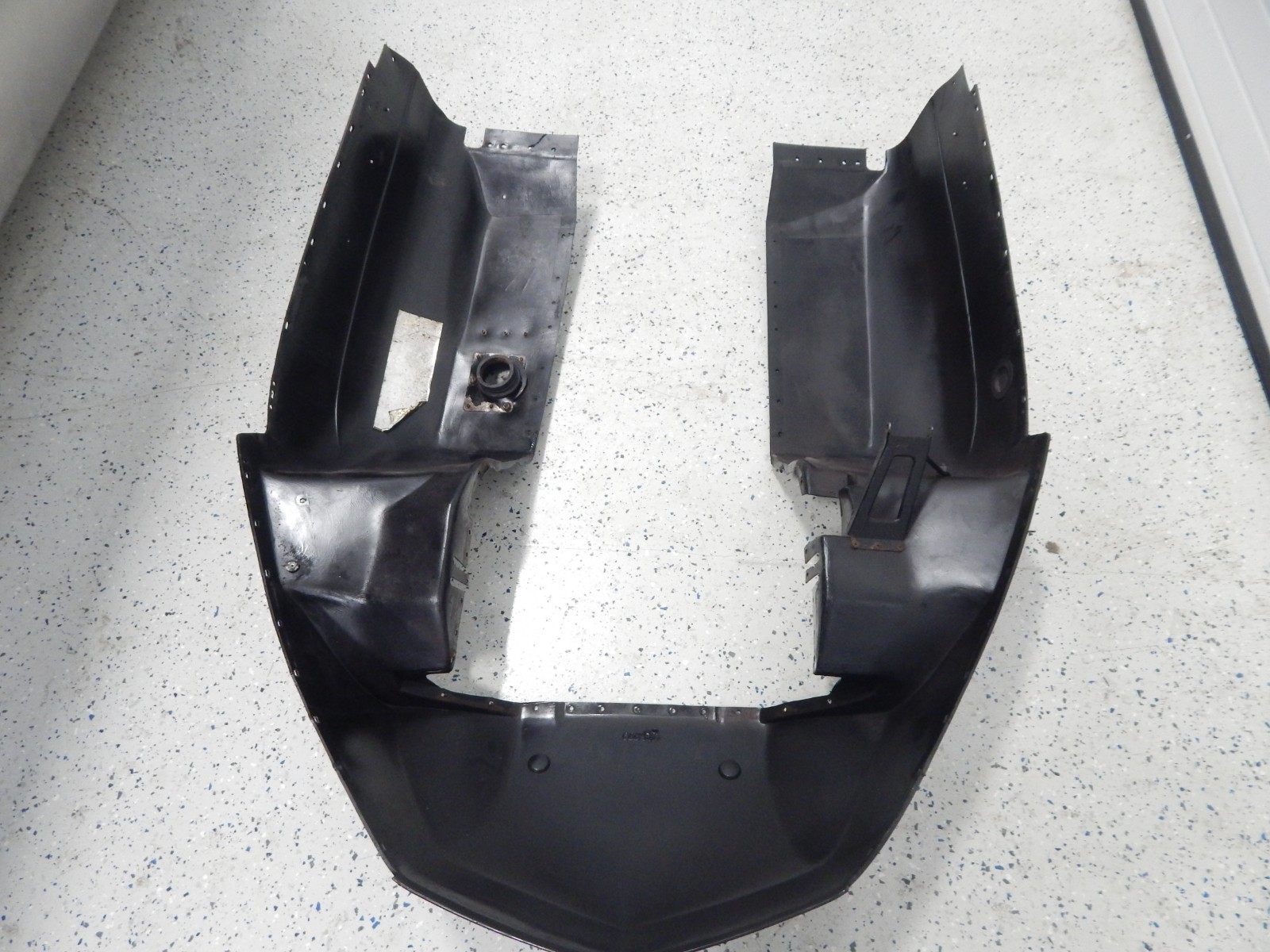 ARCTIC CAT SNOWMOBILE 19961997 PANTERA BLACK BELLY PAN 0616909 eBay