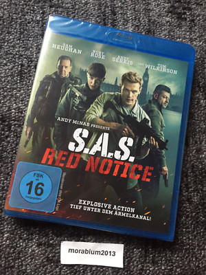 S.A.S. RED NOTICE - Blu-ray - Sam Heughan, Ruby Rose, Andy Serkis - NEU -