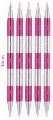 Knitpro Nadelspiel SmartStix Aluminium mit Messskala alle Größen