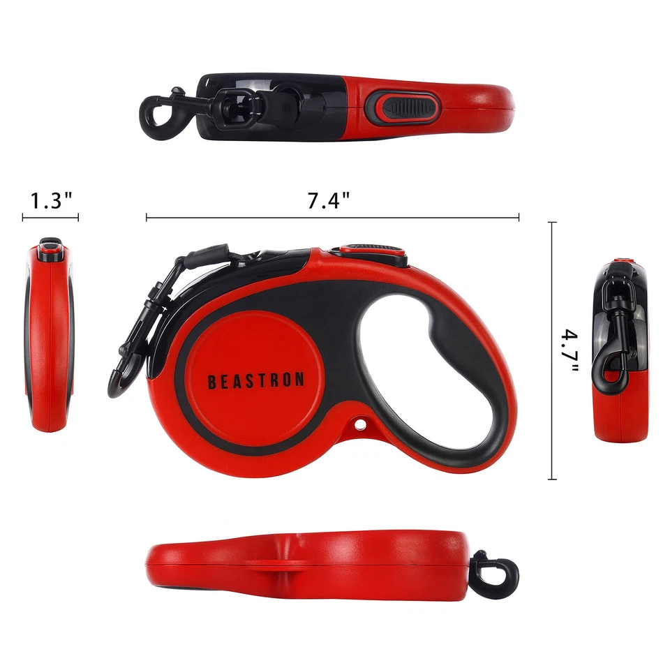 NEW Beastron Heavy Duty Retractable Dog Leash 16' Tangle-Free Best Selling - Image 2 of 4