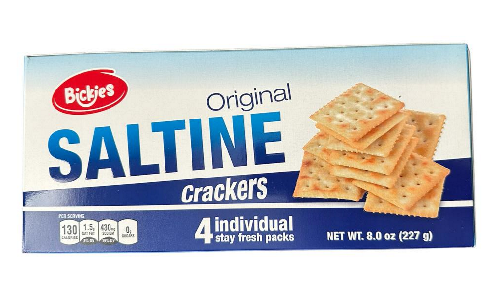 BICKIES ORIGINAL SALTINE CRACKERS 8 OZ/ 16 OZ | eBay