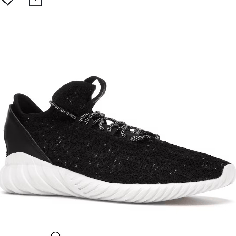 athletic shoes tubular doom sock primeknit shoes black