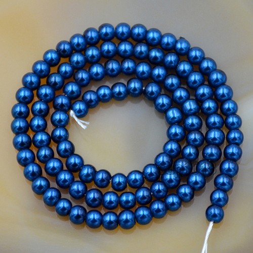 Großhandel Top Qualität Tschechische Glasperle Runde Perlen 16"" 3 mm 4 mm 6 mm 8 mm 10 mm - Bild 24 von 167