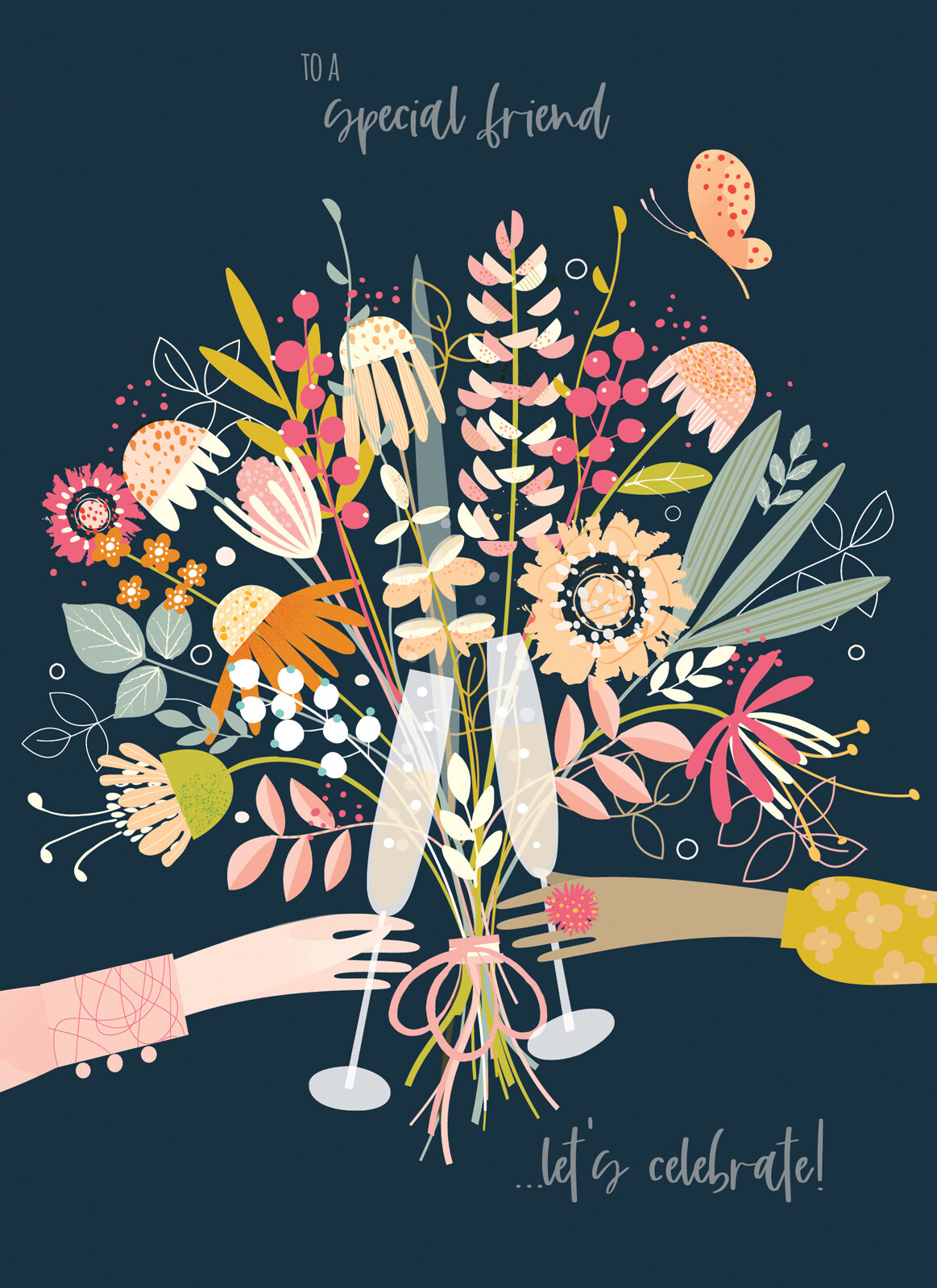 Olive & Wilma Card Collection - Flower Celebration