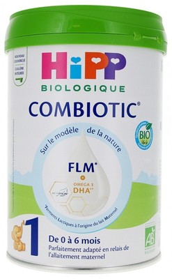 HiPP Combiotic FLM 1 From 0 to 6 Months Baby Formula Organic 800g EXP: 03/2026