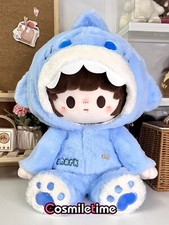 Hand-made Fit 40cm Plush Doll Cute Shark Doll Clothes Anime Toy Cosplay Gift YZ