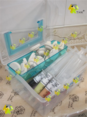 13 tubes THK Diamond 5 grams lapping paste compound 20 felt rotary bobs MEGA box