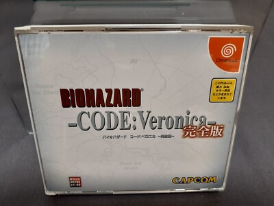 SEGA DREAMCAST BIOHAZARD CODE VERONICA Japanese version  T-1240M Boxed