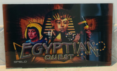 Spielo Aura Slot Machine Glass for EGYPTIAN QUEST