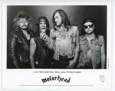 Motorhead 1990 WTG Records Music Photo by Robert John A152