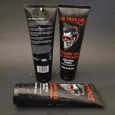 Set of 3 Fix Your Lid Firm Hold Styling Gel, 8.5 fl oz