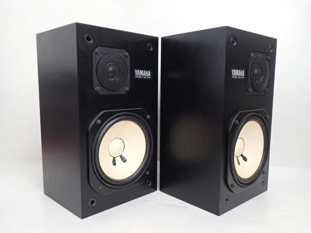 YAMAHA NS-10M Speaker Pair Set System Studio Monitors Speakers Black NS10M Used - Image 2 of 4