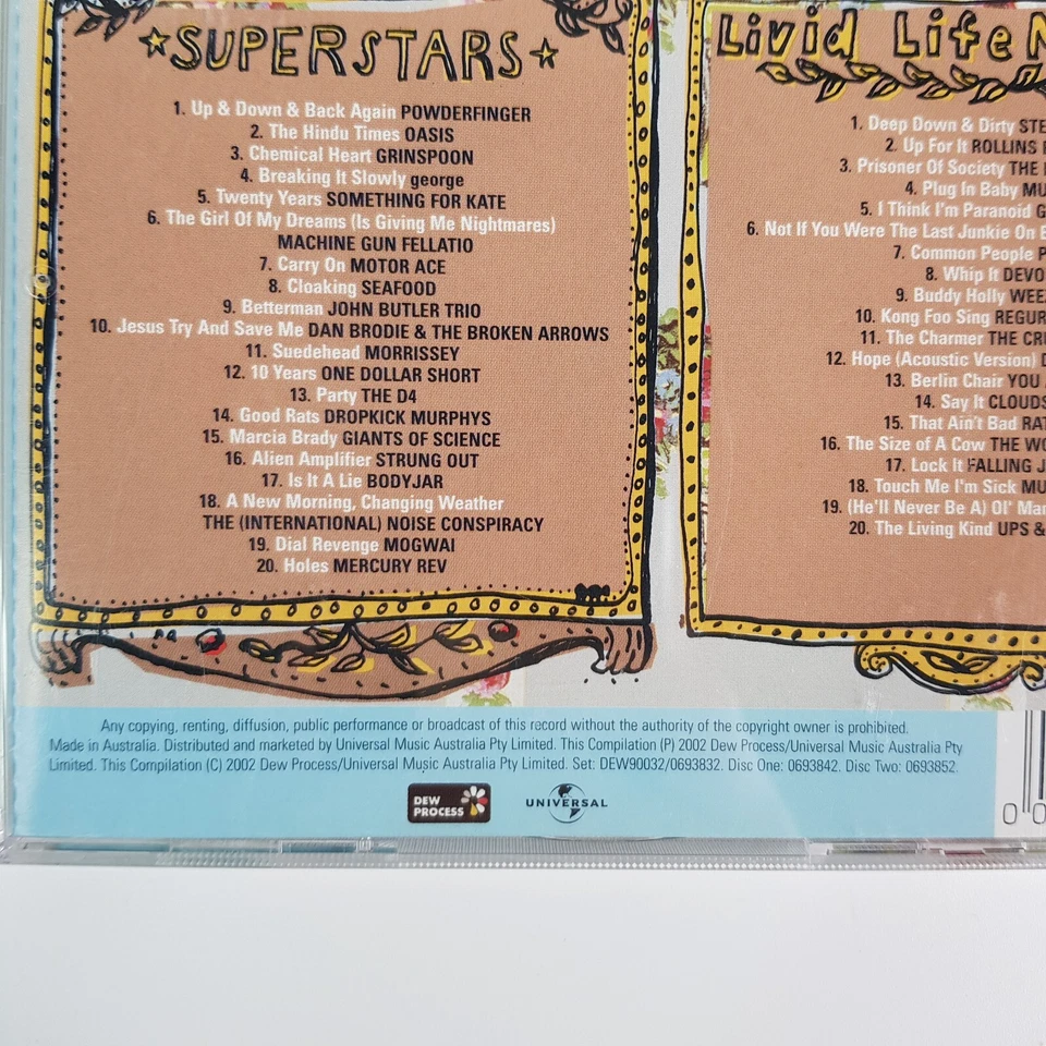 CD de música sortida LIVID 2002 Superstars Of 2002 & Life Members 2001-1989 - Imagem 4 de 4