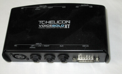 TC Helicon Voice Solo XT Vocal Monitor I/O Box