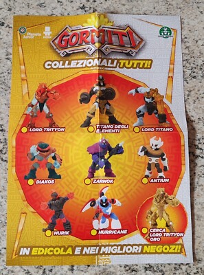 GORMITI 2021 WAVE 10: LA COLLEZIONE COMPLETA PERSONAGGI CON
