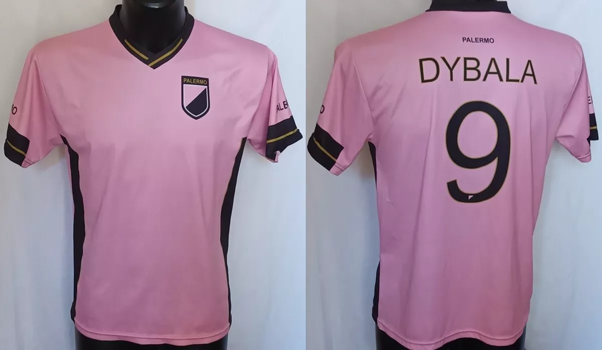 MONDO REPLICA MAGLIA PALERMO F.C. 2014/15 # 9 P. DYBALA TG. M NON ORIGINALE