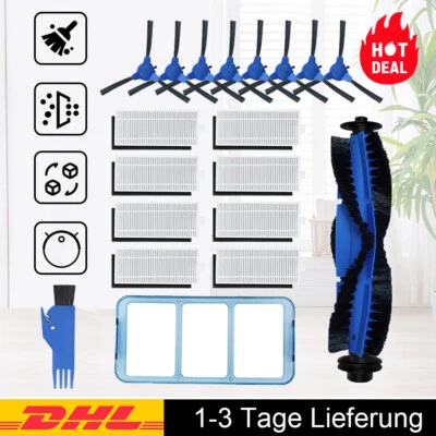 ZREE Für Eufy RoboVac 11S 30C 12 15C 15T 35C Vakuumfilter Bürste Ersatzteile Zubehör