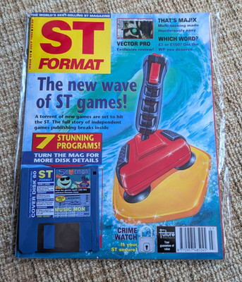 Atari ST Format Magazine July 1994 issue #60 - Rebagged with cover disk
