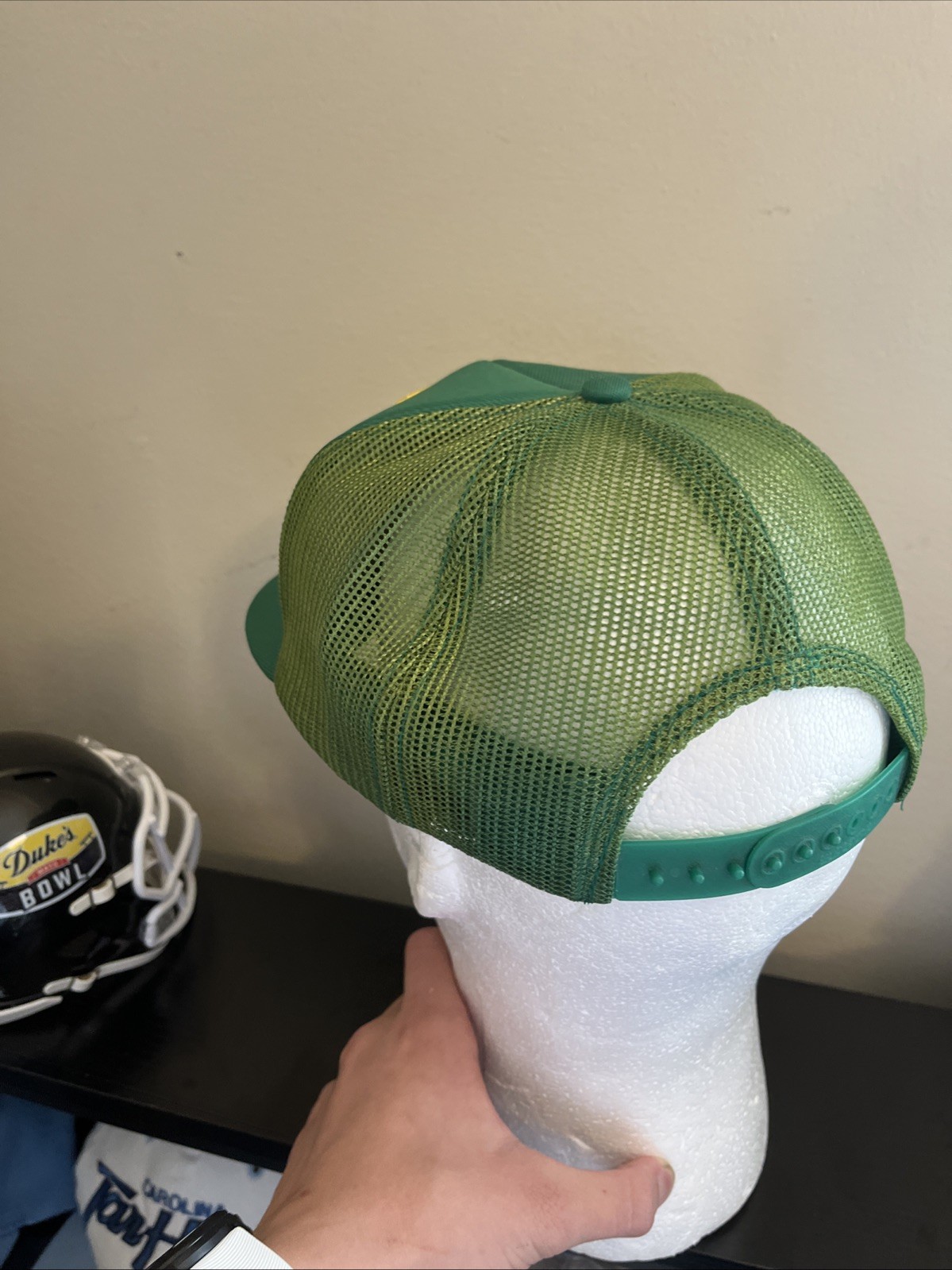Panama Hat Adjustable Snapback Green - image 5