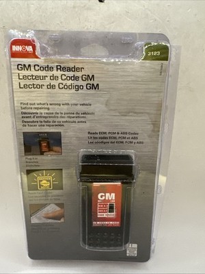 INNOVA 3123 GM 82-95 OBD1 Code Reader, Windows XP (OPEN BUT NOT USED)