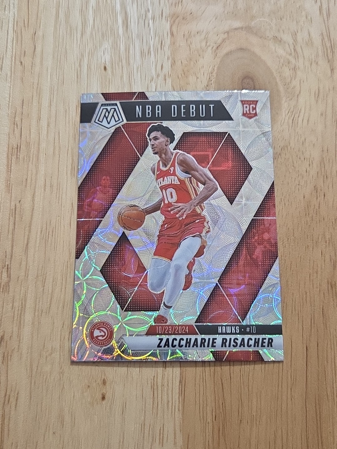 2024-25 Mosaic ZACCHARIE RISACHER International Scope #269 Rookie NBA Debut SP