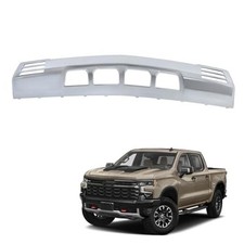 Chrome Plastic Front Bumper Lower Valance Skid Plate Replacement for Silverado