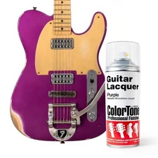 ColorTone Aerosol Guitar Lacquer, Purple Metallic
