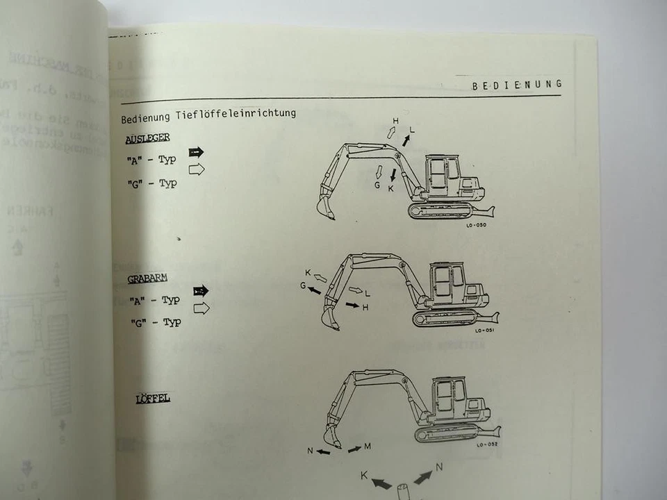 Takeuchi TB36 Raupenbagger Betriebsanleitung Bedienungsanleitung 1980/90er Jahre - Bild 4 von 4