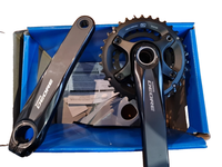Shimano Deore FC-M6000-2 Kurbel, 34-24 ZäHne, 175 Mm, Hollowtech Ii, 2X10-Fach