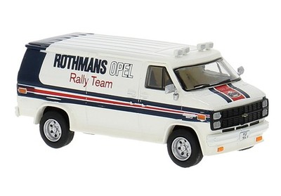 Brekina 18257 Chevrolet C 20, Rothmans Rally Team, Bj.1983 1:87 NEU Modell