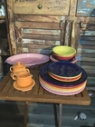 20pc. Lot  Fiestaware Fiesta Mixed Lot! Cereal Bowels, Plates, Serving Dishes