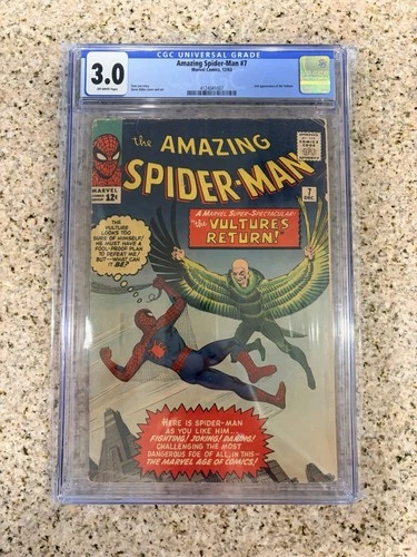 Amazing Spider-Man #7  (1963) CGC 3.0 2nd Appearance The Vulture