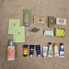 L'Occitane LOT of 17 - Hand Cream Shampoo Soap Travel Size