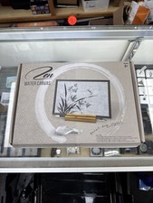 Zen Water Canvas Paint, Dry, Repeat Mindfulness Meditation 8" x 11" Canvas