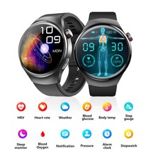 Fashion Smart Watch For Men Women Healthy Mornitoring Ips Screen Fitness Tracker