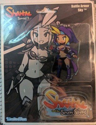 Shantae the Seven Sirens Series 1 Acrylic Figure Battle Sky Armor Limited Run