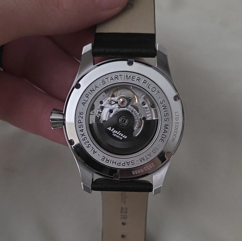 Rare Alpina Startimer Pilot Limited Edition No. 2933/8888 - Image 3 of 4