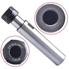 C1 ER16 100L Collet Chuck 1" Straight Shank Tool Holder For CNC Milling Lathe US