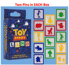 2018 RETIRED Mystery Disney Pin Set SEALED Toy Story Land Woody Buzz Bo Peep +